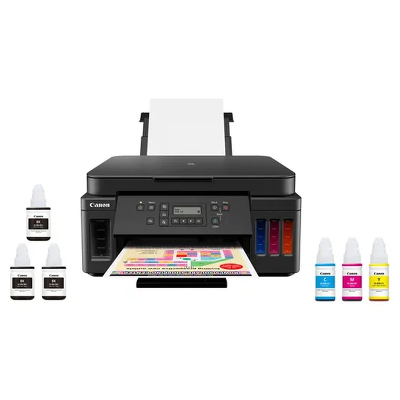 Multifuncional Tanque de Tinta Canon PIXMA G6020 Colorida Wi-Fi USB Ethernet