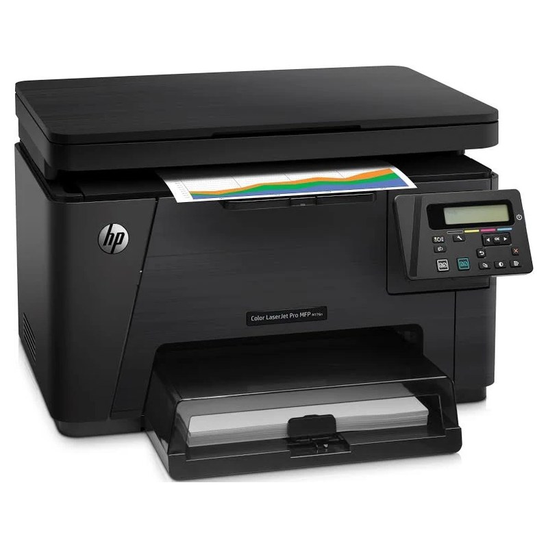 Multifuncional HP Color LaserJet Pro M176N 16 ppm